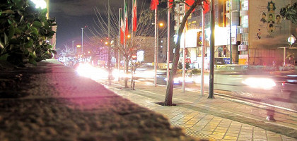 Вечерние улицы Тегерана