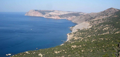 Мыс Айя, вход в Балаклавскую бухту