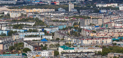 Панорама города, Петропавловск-Камчатский
