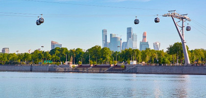 Канатная дорога на Воробьевых горах