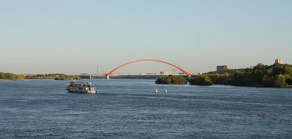 Река Обь, Новосибирск
