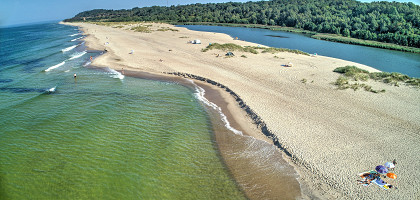 Пляж в Янтарном, Калиниградская область