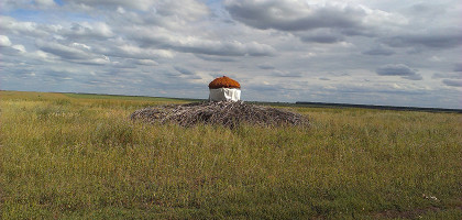 Хутор Ломы, хлеб-соль для гостей хутора