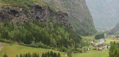 Норвежская природа, Фломская железная дорога, Флом