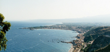 Бухта Таормины, Сицилия