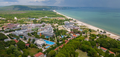 Кранево, Болгария, вид с воздуха