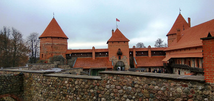 Виды Тракайского замка, Литва