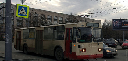 Троллейбус в Челябинске