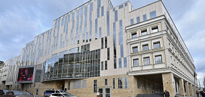 Новое здание театра Олега Табакова на Малой Сухаревской площади