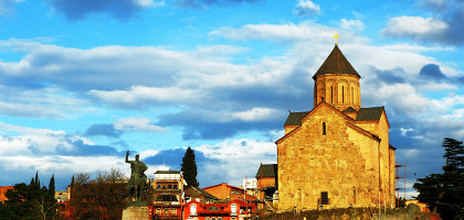 Церковь Метехи в Тбилиси, Грузия
