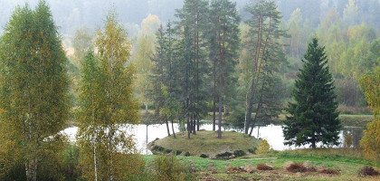 Мемориальный парк в усадьбе Щелыково