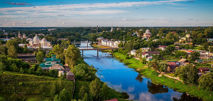 Уездный город Торжок во всей красе