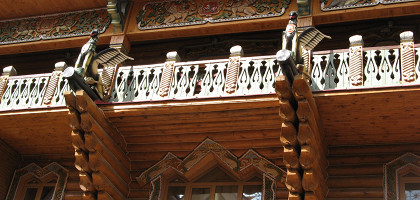 Резной балкон, Измайловский кремль, Москва