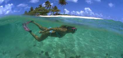 Вода у острова Дженни-одна из самых чистых в мире, Гренада