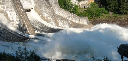 Финляндия, водоскат Иматранкоски