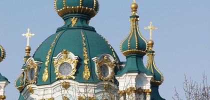 Андреевская церковь в Киеве, купола