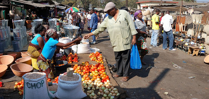 Рынок для местных, Мозамбик