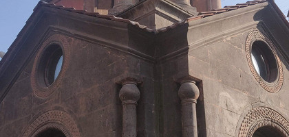 Вид часовни Святого Апостола Анании в Ереване