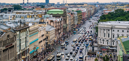 Вид на Невский проспект, Санкт-Петербург