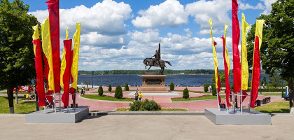 Самара, памятник князю Григорию Засекину