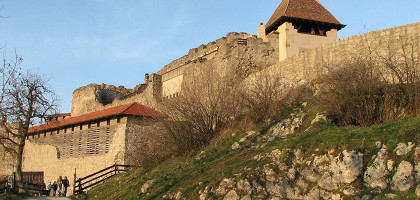 Вишеградская крепость осенью