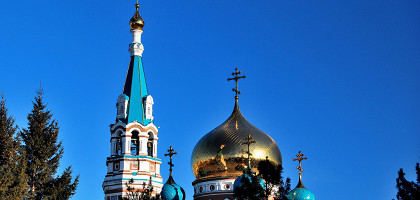 Колокольня, Свято-Успенский кафедральный собор, Омск
