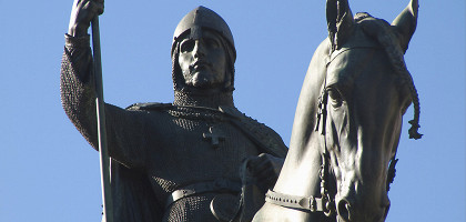 Памятник Святому Вацлаву, фрагмент