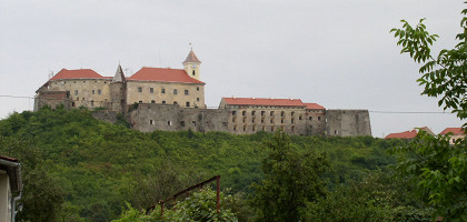 Замок Паланок, панорама