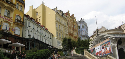 Лестница, Карловы Вары