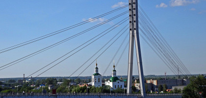 Мост влюбленных, Тюмень