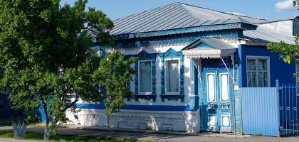 Борисоглебск, Россия, старый купеческий дом (ныне детский сад № 7)