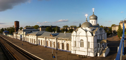 Буй, Россия, привокзальная церковь