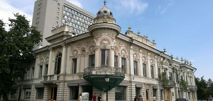 Архитектуные здания на улицах Казани, Россия