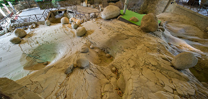 Сад ледников в Люцерне, экспозиция
