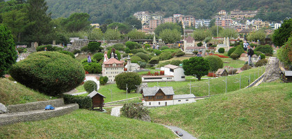 Замки по-соседству, парк Мини-Швейцария, Луганское озеро и озеро Маджоре, Лугано