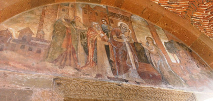 Фреска, церковь Святой Гаяне, Армения