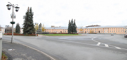 Площадь Ленина в Петрозаводске