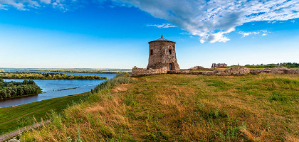 Чертово городище в Елабуге, река