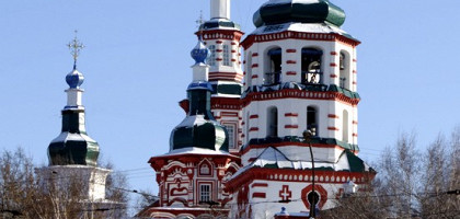 Крестовоздвиженская церковь Иркутска