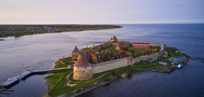 Крепость Орешек в Шлиссельбурге