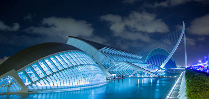 La ciudad de las Ciencias y las Artes — город искусств и наук, Валенсия