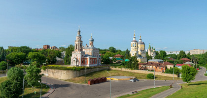 Серпухов с высоты Кремля