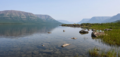 Путоранский заповедник, вид на воду