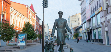 Памятник дяде Степе в Самаре