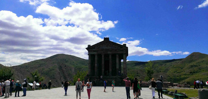 Гарни, древнеармянский языческий храм, Ереван