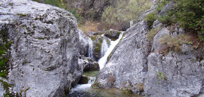 Водопад на Олимпе, Греция