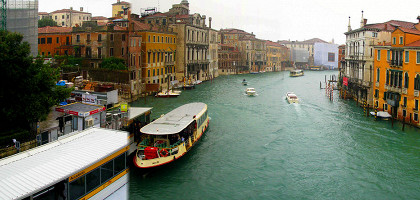 Вид на Гранд-канал с моста Академии, Венеция