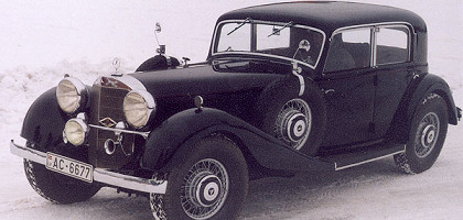 Mercedes Benz 380, Музей старых автомобилей в Риге