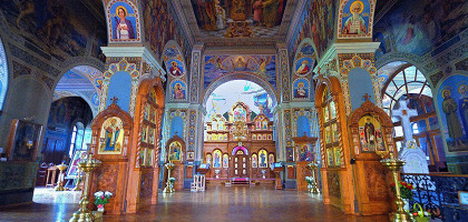 Свято-Троицкий Ионинский монастырь, интерьер