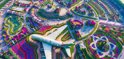 Парк цветов Miracle Garden, Дубай